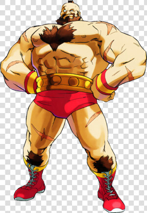  ​img    Zangief Street Fighter  HD Png Download