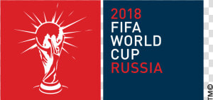 2018 Fifa World Cup Russia Interim Logo Vector   Fifa World Cup Trophy Logo Vector  HD Png Download