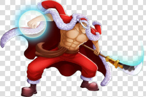 Artist   Whitebeard One Piece Christmas  HD Png Download