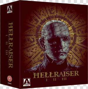 Hellraiser Trilogy Box Set Blu ray Image   Hellraiser Head Blu Ray  HD Png Download