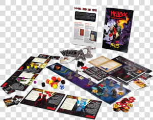 Hellboy Board Game Contents  HD Png Download