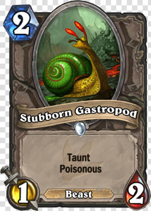 Hearthstone Stubborn Gastropod  HD Png Download