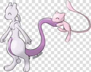 Transparent Mewtwo   Mew Y Mewtwo Png  Png Download