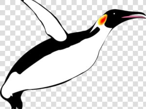 Emperor Penguin Clipart Svg   Flying Penguin Png  Transparent Png