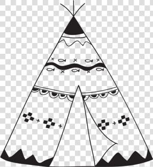 Teepee   Nursery   Christmas Tree  HD Png Download