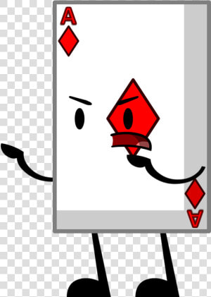 Bfdi Card   Png Download   Bfdi Playing Card  Transparent Png