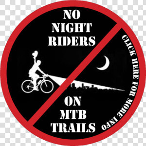 No Nite Rider   Circle  HD Png Download