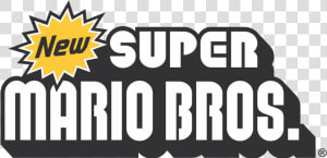 New Super Mario Bros Logo  New Super Mario Bros Logo   New Super Mario Logo  HD Png Download