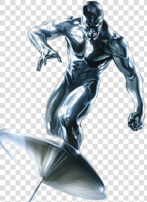 Silver Surfer Png Free Download   Marvel Silver Surfer  Transparent Png