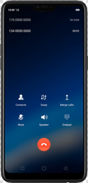 Make Conference Call In Oppo A3s  HD Png Download