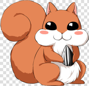 Chibi  Squirrel  And Ao Image   Akatsuki No Yona Chibi Ao  HD Png Download