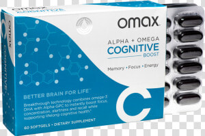 Omax Cognitive Boost  HD Png Download