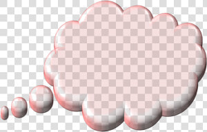 Transparent Pink Bubble Png   Pink Thought Bubble Png  Png Download