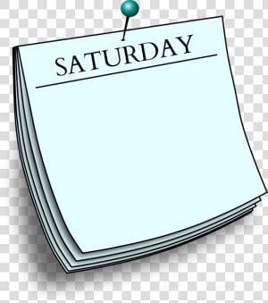 Area text brand   Saturday Clipart  HD Png Download