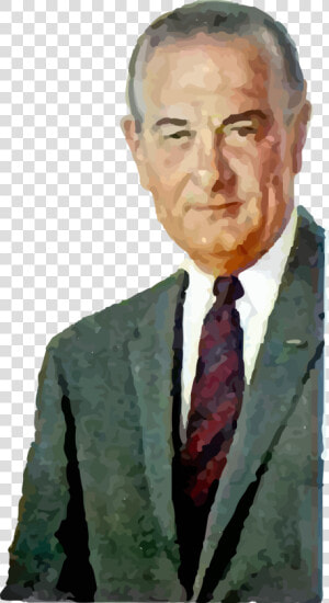 Lyndon B Johnson Clip Arts   President Lyndon Johnson Painting  HD Png Download