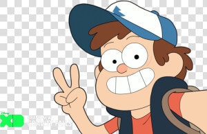 Brand New Gravity Falls Dipper Pines Mabel Pines Cartoon   Gravity Falls Dipper Selfie  HD Png Download