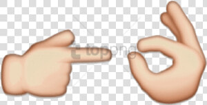 Boi Hand Emoji Png  download Images Background Toppng   Emoji Finger  Transparent Png