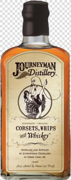 Corsets  Whips And Whiskey   Journeyman Distillery Whiskey Featherbone Bourbon  HD Png Download