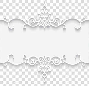 3d 3deffect Mq White Flowers Border Borders Frame Frame   Black And Silver Frame Png  Transparent Png