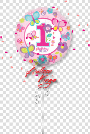 1st Birthday Sweet Girl   Balloons For 1st Birthday  HD Png Download