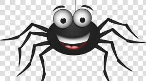 Spider Funny Clipart Pencil And In Color Transparent   Itsy Bitsy Spider Clipart  HD Png Download