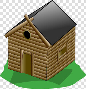 Transparent Wood House Png   รูป บ้าน ไม้ การ์ตูน  Png Download