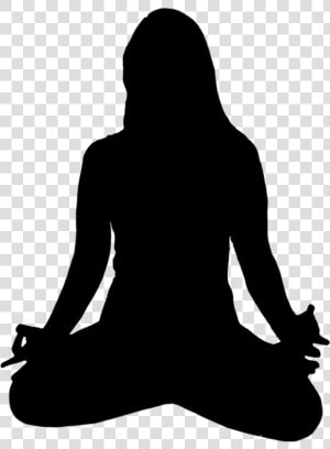  silhouette  black  people  woman  yoga Op Courtesy   Yoga Pose Clipart Female  HD Png Download