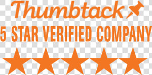 Thumbtack Review Copy   Thumbtack 5 Star Review  HD Png Download