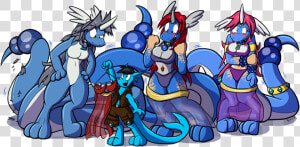 Dragonair Harem By Virmir  HD Png Download