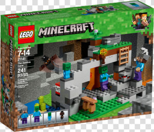  lego  N 21141 Minecraft The Zombie Cave   Lego Minecraft Zombie Cave  HD Png Download