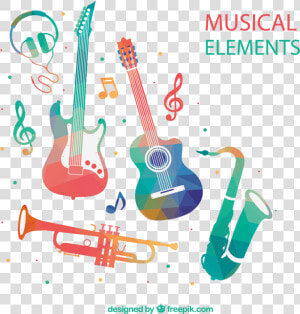 Transparent Musical Theater Clipart   Transparent Background Musical Instruments Png  Png Download