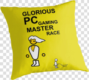 Glorious Pc Gaming Master Race   Cushion  HD Png Download