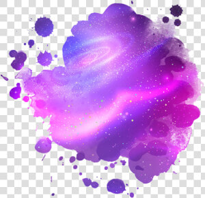  galaxy  galaxia  galaxi  universo  universe  planetas   Watercolor Autumn Leaves Background  HD Png Download