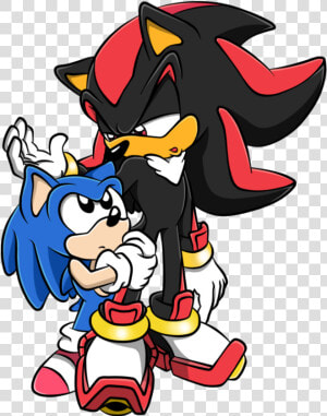 Shadow And Classic Sonic By Tails Silver Fan Vector   Shadow The Hedgehog Classic  HD Png Download