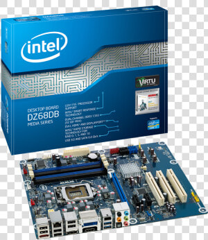 Intel Dz68db Lga1155 Ddr3 1333 Z68 Hdmi Sata 6gb s   Intel Desktop Board Dz68db  HD Png Download