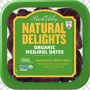 Natural Delights® Organic Medjool Dates  HD Png Download