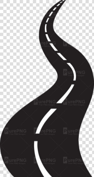 Road High Png Image Purepng Free Transparent   Vector Black And White Road  Png Download