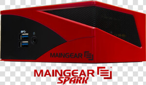 Maingear Launches Tiny Apu powered “spark” Steambox   Maingear  HD Png Download