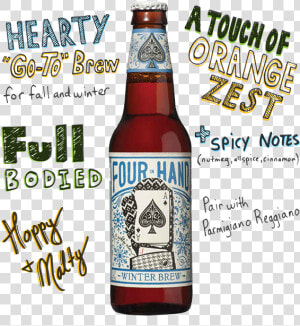 Four In Hand Winter Brew   World Brews  HD Png Download