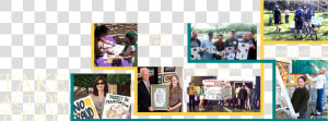 Montage Of Photographs Of Mlf Activists   Flyer  HD Png Download