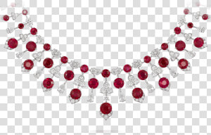 Ruby Necklace 1003101 Close Up   Png Download   David Morris Ruby Necklace  Transparent Png