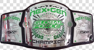 Transparent Wwe Belt Png   Gfw Nex   Gen Championship  Png Download