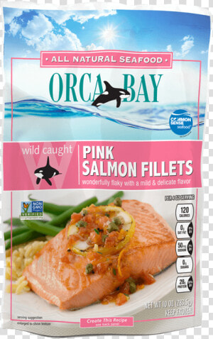 Pink Salmon   Orca Bay Alaskan Cod Fillet  HD Png Download