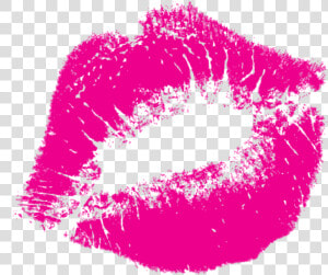 Kiss Purple Lips Png   Pink Lipstick Kiss Transparent  Png Download