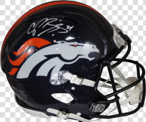 Champ Bailey Autographed Broncos Speed Proline W beckett  HD Png Download