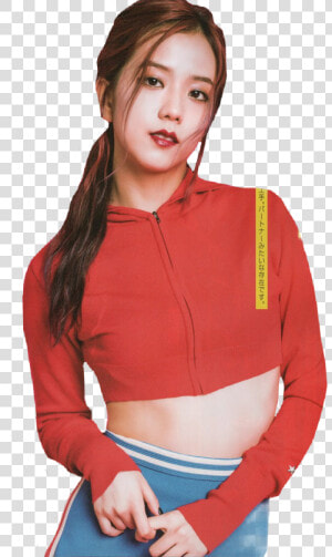   jisoo   Blackpink Jisoo Crop Top  HD Png Download