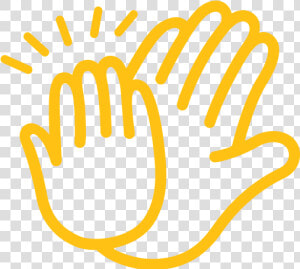 High Five   High Five Illustration Png  Transparent Png