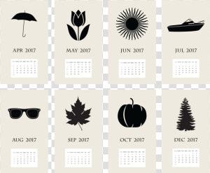 Business Card Size Interactive Calendar Design   Camp Winnipesaukee  HD Png Download