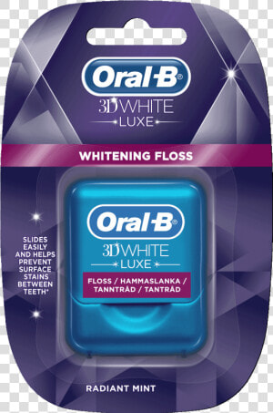 Oral b 3d White Floss   Oral B 3d Floss  HD Png Download