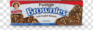 Little Debbie Brownie With Nuts  HD Png Download